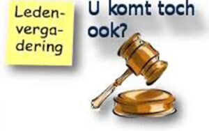 Maandag 23 maart is de ALV